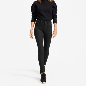 Black Everlane the High-Rise Skinny Jean